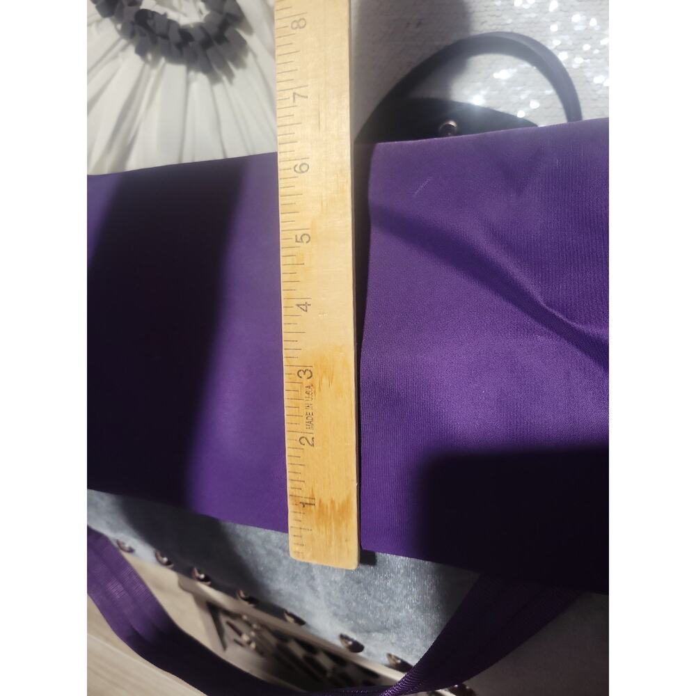 Auth LONGCHAMP Le Pliage Medium Nylon Purple w/ Original Strap ! - Picture 12 of 16